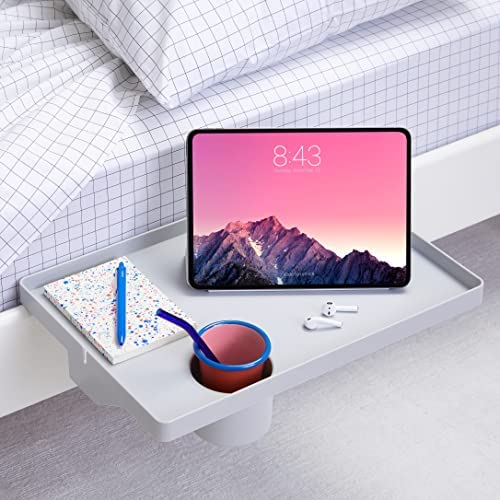 Bedside Shelf Buddy with Cupholder