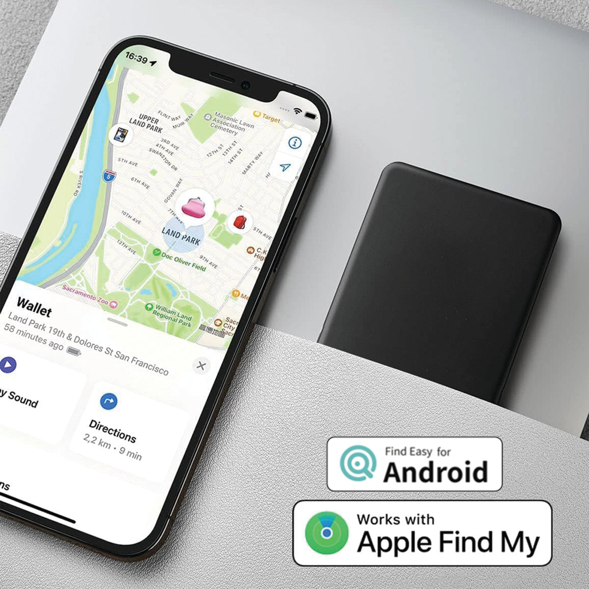 Tracking Card with Apple Find My